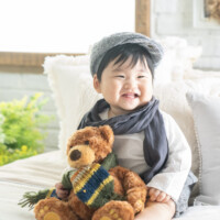 1歳バースデー写真